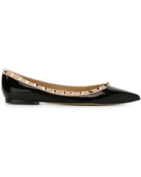 Valentino Valentino Garavani Rockstud Ballerinas - Black