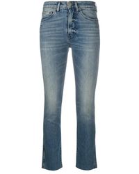 3x1 - Skinny-Jeans Mit Stone-Wash-Effekt - Lyst