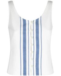 Low Classic - Striped Top - Lyst