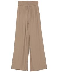 JOSEPH - Drawstring Wide-Leg Trousers - Lyst