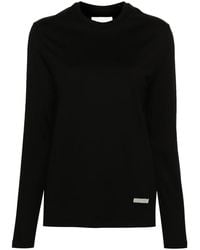Jil Sander - Logo Cotton T-shirt - Lyst