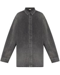 Fear Of God - Vented Washed Denim Button-Up Shirt - Lyst