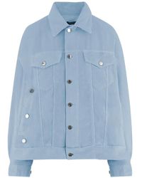 Haikure - Ribbed-Knit Button-Up Jacket - Lyst