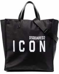 DSquared² - Sac Porté Épaule À Logo Imprimé - Lyst