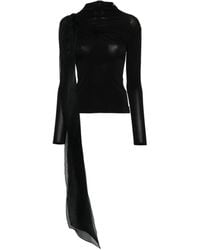 Atu Body Couture - Bow-Detail Blouse - Lyst