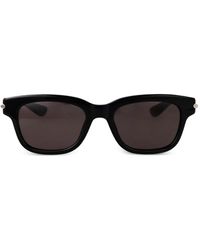 McQueen - Rectangle-Frame Sunglasses - Lyst