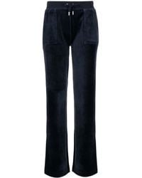 Juicy Couture - Del Ray Velour Track Pants - Lyst