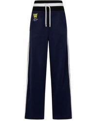 Off-White c/o Virgil Abloh - Logo-Print Trousers - Lyst