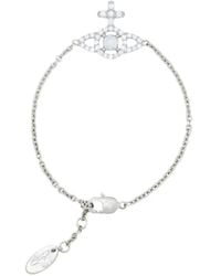 Vivienne Westwood - Olympia Orb Embellished Bracelet - Lyst