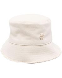 Ruslan Baginskiy - Logo-appliqué Cotton Bucket Hat - Lyst