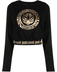 Just Cavalli - Cropped Top - Lyst