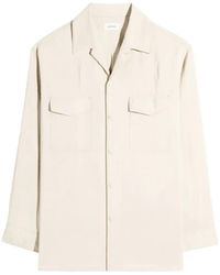 Lemaire - Convertible Collar Shirt - Lyst