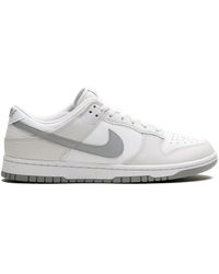 Nike - Dunk Low Retro "Summit/Light Smoke" Sneakers - Lyst