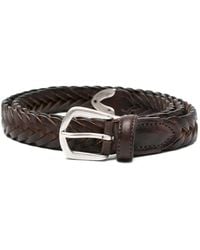 Eleventy - Braided Leather Belt - Lyst