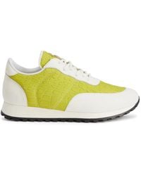 Giuseppe Zanotti - Jimi Running Leather Sneakers - Lyst