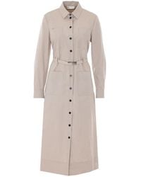 Tory Burch - Belted Shirt Dress - Lyst