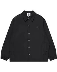 Dover Street Market - Logo-Patch Panelled Shirt Jacket - Lyst