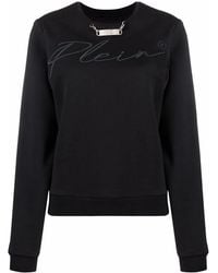 Philipp Plein - Logo-Embroidered Lounge Sweatshirt - Lyst