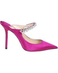 Jimmy Choo - 100Mm Crystal-Embellished Pointed Mules - Lyst