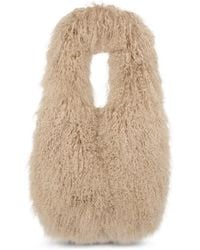 Yves Salomon - Shearling Shoulder Bag - Lyst