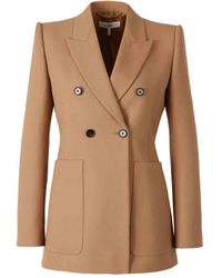 Chloé - Wollen Blazer Met Puntige Revers - Lyst