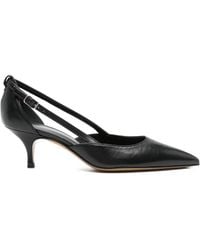 Guglielmo Rotta - Armonie Pointed Leather Pumps - Lyst