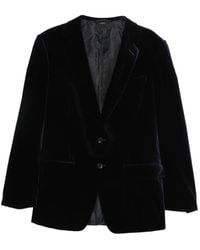 Tom Ford - Velvet Single-Breasted Blazer - Lyst