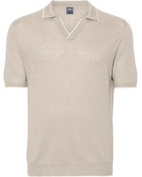 Fedeli - Contrast-border Polo Shirt - Lyst