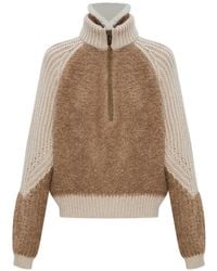 Sease - Zipped Sweater - Lyst