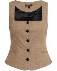 Rag & Bone - Chaleco a cuadros - Lyst