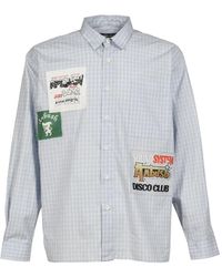 Ambush - Patch-Detail Checked Long-Sleeved Shirt - Lyst