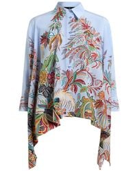 Etro - Camicia Con Stampa Paisley - Lyst