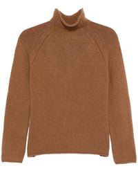 Scaglione - Jersey con cuello en V de manga raglán - Lyst