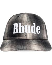 Rhude - Cappello Da Baseball Con Ricamo - Lyst