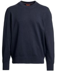 Parajumpers - Basic Braw Logo-Patch Sweater - Lyst