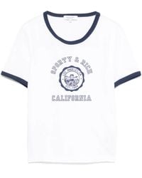 Sporty & Rich - California Emblem T-Shirt - Lyst