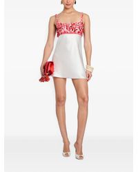 retroféte - Winifred Sequin-Embellished Mini Dress - Lyst