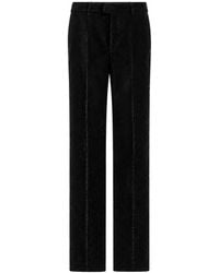 Philipp Plein - Straight Fit Trousers Glitter - Lyst