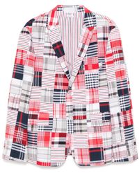 Thom Browne - Blazer de tweed deconstruido - Lyst
