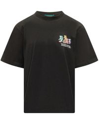 Barrow - Graphic-Print Crew-Neck T-Shirt - Lyst