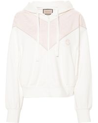 Gucci - Cropped Sweater Met GG-patch - Lyst