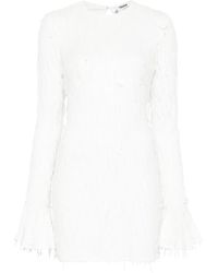 ROTATE BIRGER CHRISTENSEN - Mini-Jurk Met Open Rug - Lyst