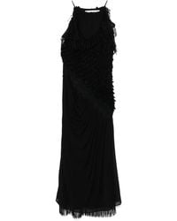 Christopher Esber - Robe Mi-Longue En Maille À Design Drapé - Lyst