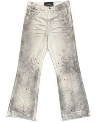 SEKRIT - Chopper Paint-Splatter Jeans - Lyst