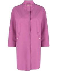 Herno - Concealed-Fastening Coat - Lyst