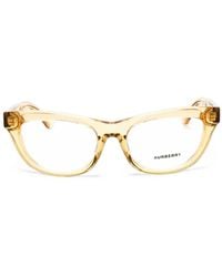 Burberry - Cat-Eye Frame Glasses - Lyst