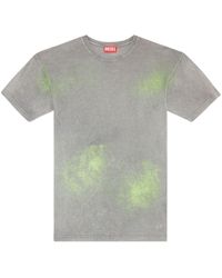 DIESEL - T-Buxt T-Shirt mit grafischem Print - Lyst