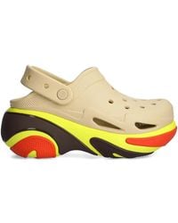 Crocs™ - Slippers Met Geperforeerd Plateauzool - Lyst