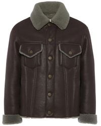 Maison Margiela - Fur-Collar Jacket - Lyst