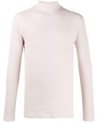 Lemaire Ribbed Funnel Neck Jumper - Multicolour